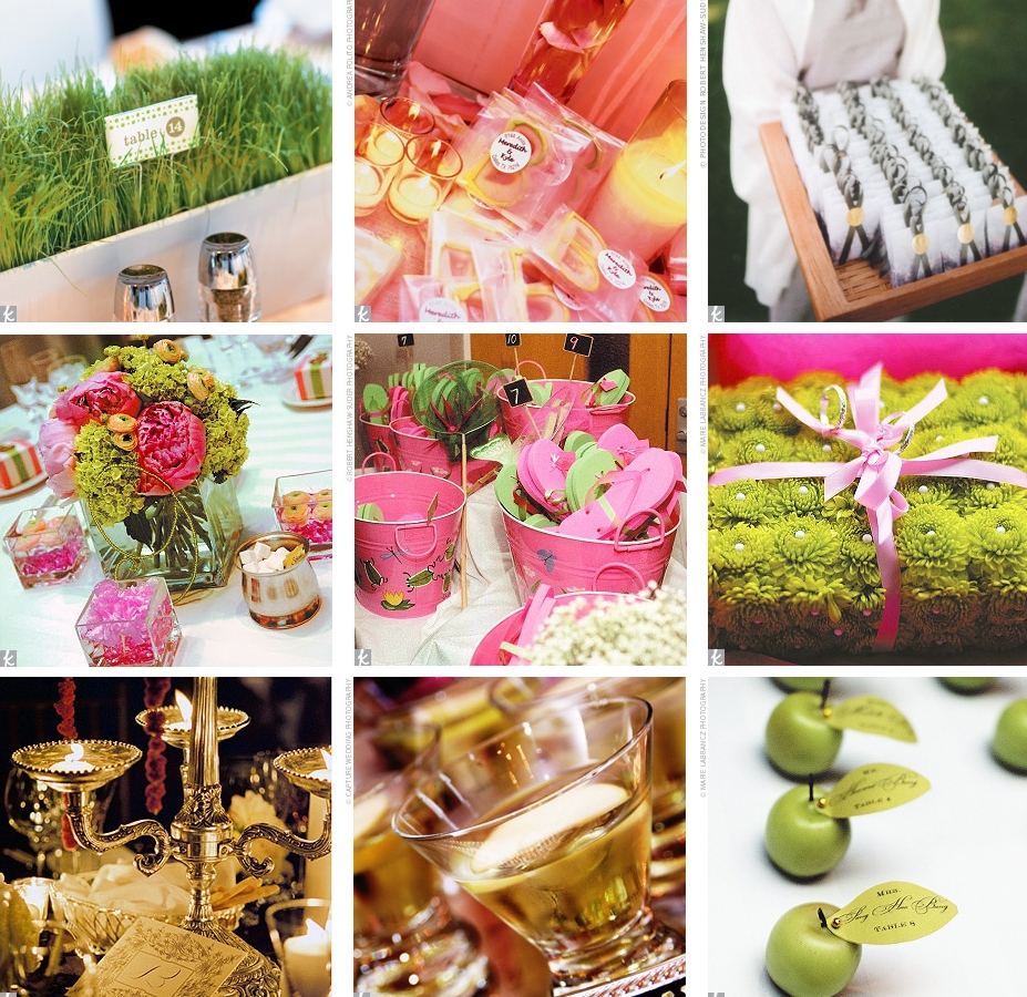 Party favors and table decor inspirations At Home with Kim Vallee